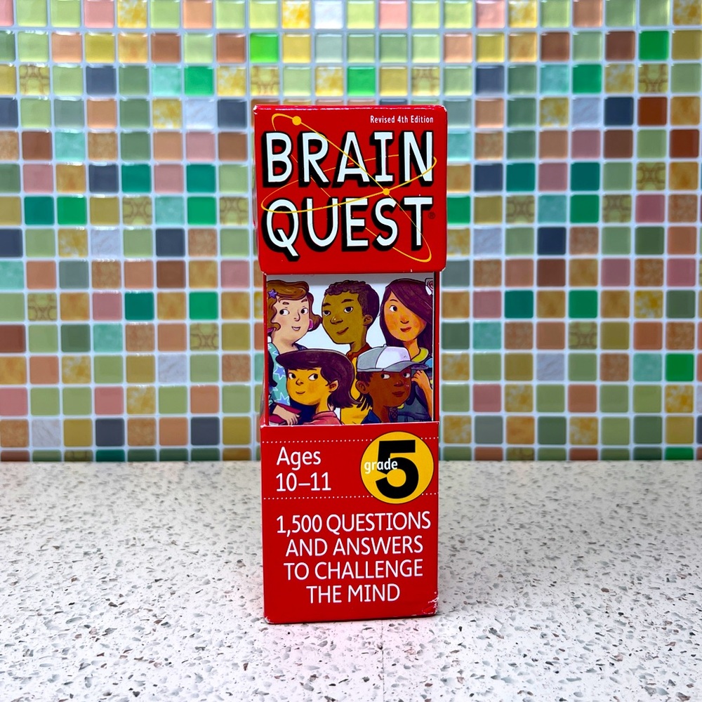 Brain Quest quiz game, Grade 5